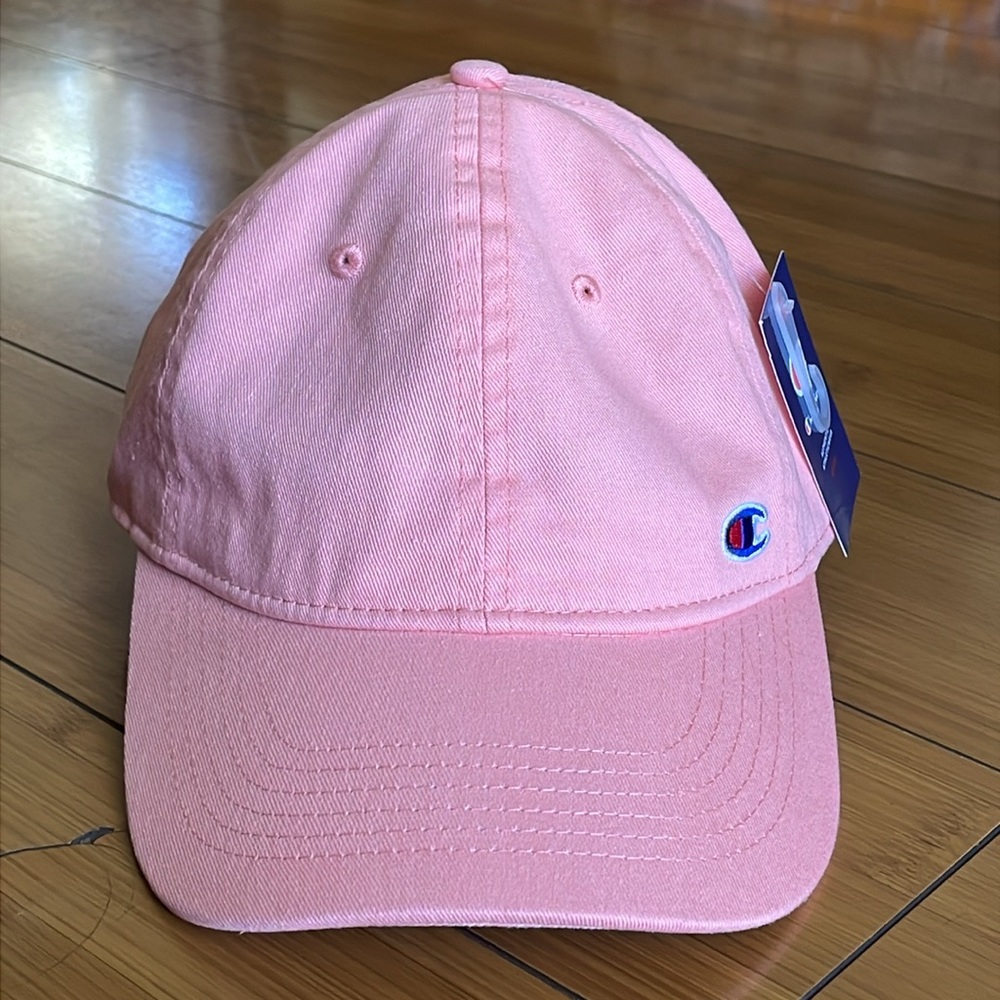 Soft Pink Champion Classic 6-Panel Design  Cap